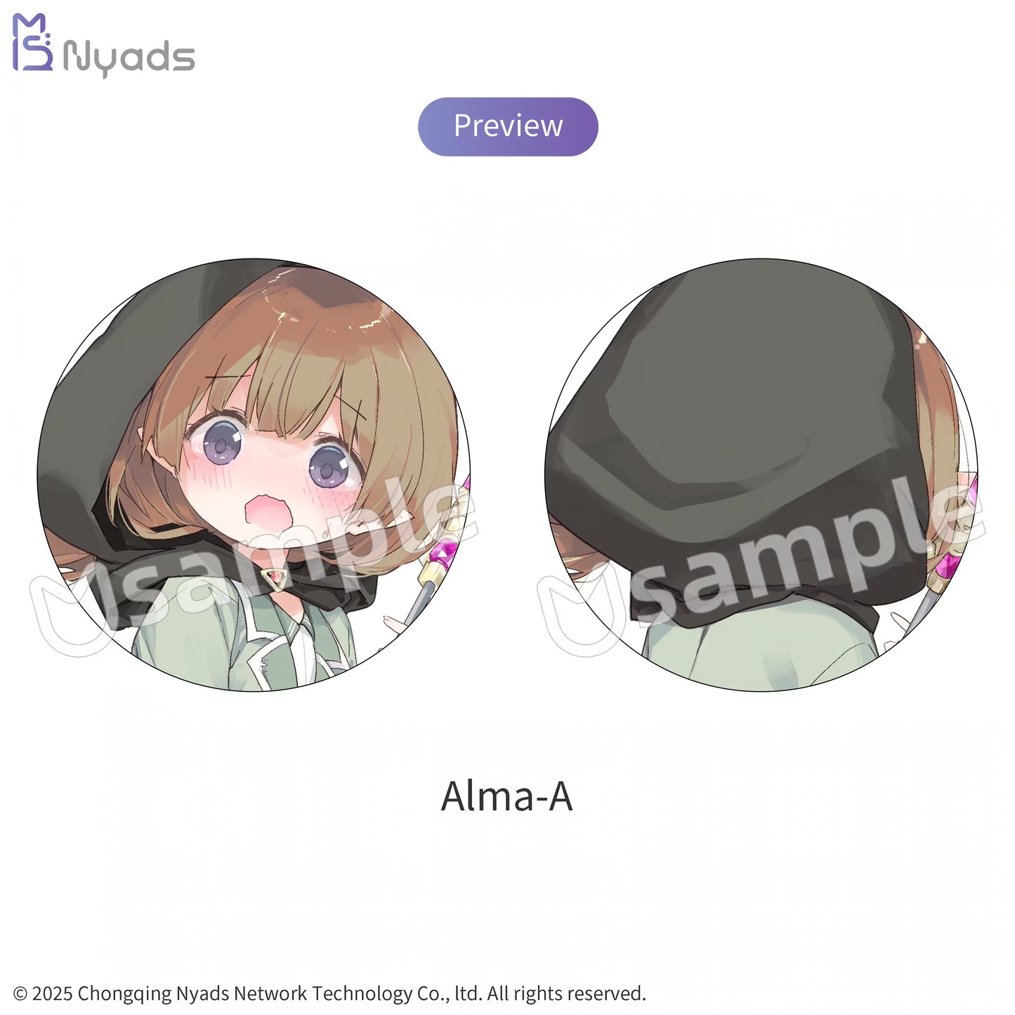 Alice In Cradle 2-Sides Printing Acrylic Stand