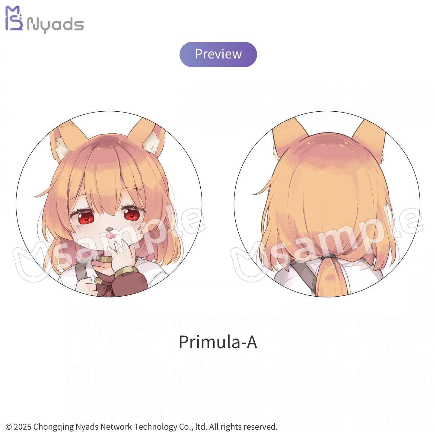 Alice In Cradle 2-Sides Printing Acrylic Stand