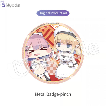 Alice in Cradle Metal/Tinplated Badge Vol.2 - Double Reflective Effect