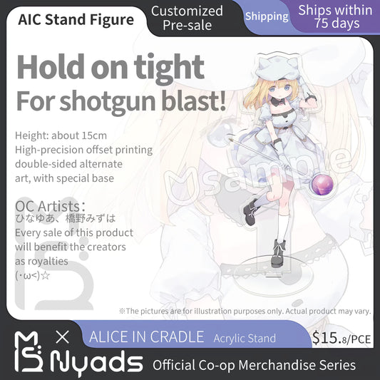 Alice In Cradle 2-Sides Printing Acrylic Stand