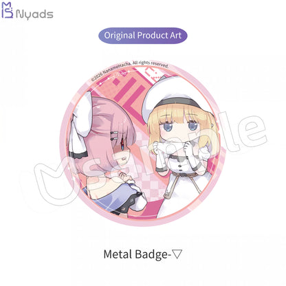 Alice in Cradle Metal/Tinplated Badge Vol.2 - Double Reflective Effect