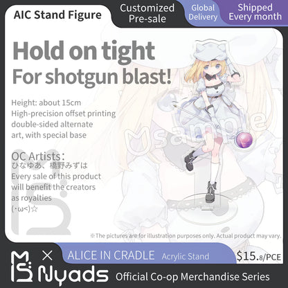Alice In Cradle 2-Sides Printing Acrylic Stand